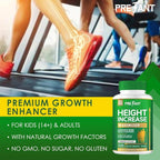 PRETANT-Growth Capsules to Grow Taller - Height Increase Maximizer with Calcium for Bone Strength -Natural Get Taller Supplement - Dietary Edible Healthcare Fitness