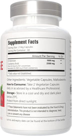 D-Mannose with Cranberry Extract, Vegan Capsules 120 Count 3500 mg Blend, 100% Vegetarian, Non-GMO & Gluten Free
