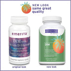 Emerita by Life-flo DIM Supplement, Balancing Support for Women with 100mg DIM Plus Calcium D-Glucarate and Broccoli Seed Extract, 60-Day Guarantee, Not Tested on Animals, 30 Servings, 60 VegCaps