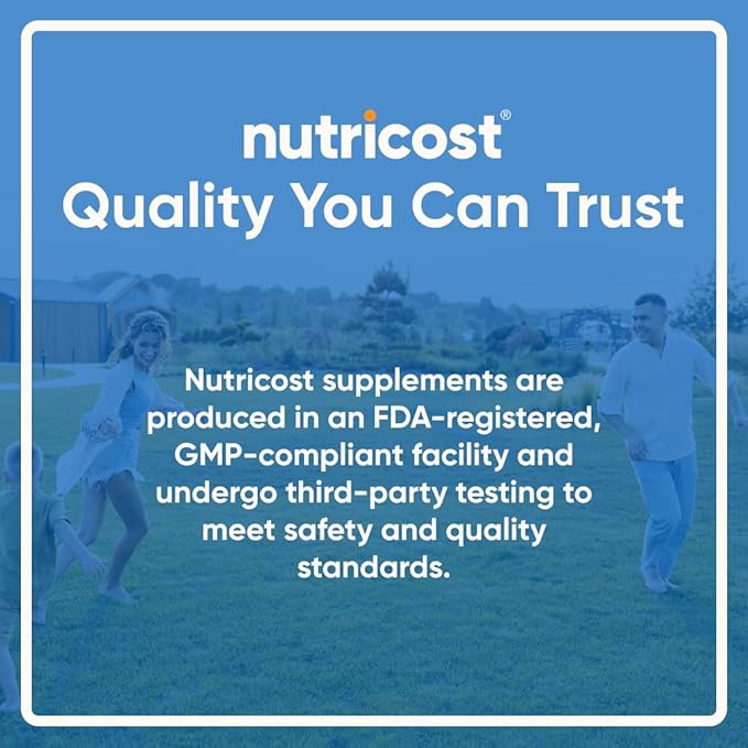 Nutricost Lion's Mane Mushroom Capsules 2100mg, 30 Servings - CCOF Certified Made with Organic, Vegetarian, Gluten Free, 700mg Per Capsule, 90 Capsules
