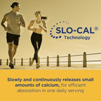 Citracal Slow Release- Calcium 1200 mg with Vitamin D3, Magnesium, Calcium Supplement, Bone Health Support, Take Once Daily Caplet, 185 Count
