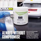 NutraBio NMN - NAD Supplement, Longevity Support, Boost NAD Levels, Increase Cellular Energy, Brain Health, Healthy Aging- 120 Servings