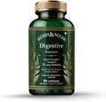 HERBS & SEEDS Digestive Enzymes for Gut Health Multi Enzyme Complex with Bromelain, Papain, Amylase & Protease – Supports Healthy Digestion, Nutrient Absorption & Gut Comfort – 90 Vegan Capsules