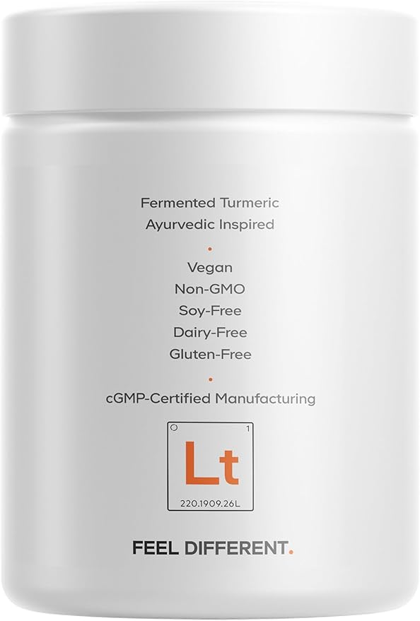 Codeage Organic Turmeric Supplement - 95% Curcumin Extract Pills - Liposomal Fermented Botanical Blend Black Pepper, Ashwagandha, Ginger, Stephania, Boswelia, Cumin, Digestive Bitters - 90 Capsules