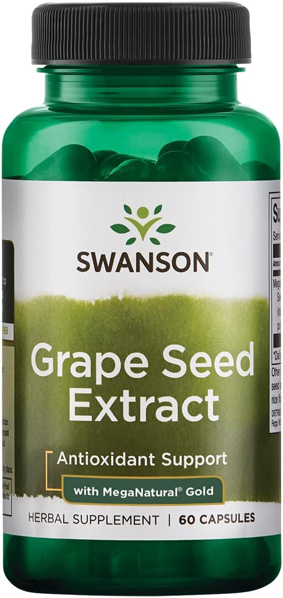 Swanson Grape Seed EXT MEGANAT 60 CAPS