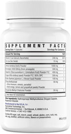 Bromelain 500mg 2,400GDU/g Supplement with Zinc and Vitamin C for Swelling, Inflammation, and Discoloration, Easy to Swallow Capsules (7-Day Supply) - Advanced Formula