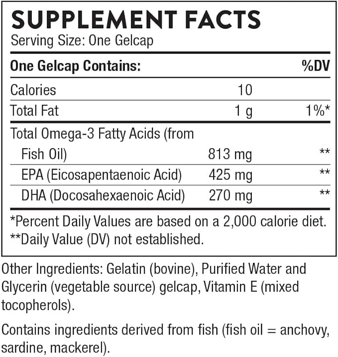 THORNE - Wellness Essentials Bundle - Omega-3 & Multivitamin Combo - Super EPA & Basic Nutrients 2/Day - 30 Servings