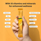 KEY NUTRIENTS Electrolytes Powder Packets - Multivitamin Peach Mango 20 Pack Hydration Packets - Travel Hydration Powder - Improved Refreshing Taste - Made in USA - No Sugar, No Calories, Gluten Free