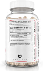 PUREFINITY Tart Cherry Capsules – Uric Acid Flush & Cleanse to Support Joint & Muscle Comfort with 3000 mg Raw Extract, Non-GMO, Gluten Free, Vegan – 180 Count (6 Month Supply)