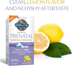 Garden of Life Prenatal DHA Omega 3 Fish Oil Supplement - Minami Natural Prenatal,Lemon,60 Softgels,(Pack of 2)