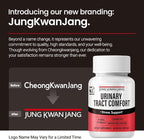 JUNG KWAN JANG Urinary Tract Comfort Formula with Pacran Cranberry 500mg, American Ginseng 143mg - Urinary Tract Health Support Supplement - 60 Capsules for Women and Men
