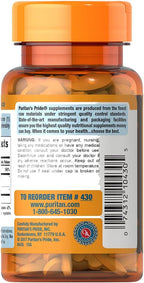 Puritans Pride Vitamin B-2 100 Mg Tablets, 100 Count