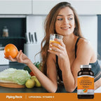 Piping Rock Liposomal Vitamin C | 1650mg | 250 Softgel Capsules | High Potency | Non-GMO, Gluten Free Supplement