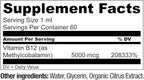 Live Conscious Vegan Vitamin B12 Sublingual Liquid Drops | Methylcobalamin Max Strength B12 5000mcg Formula | Vegan B 12 Vitamin Support Energy | Promote Memory & Aid Immune System | 60 Serving
