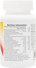 NaturesPlus Hema-Plex Iron - 60 Fast-Acting Capsules - 85 mg Chelated Iron - Total Blood Health - with Vitamin C & Bioflavonoids - Vegan, Gluten Free - 30 Servings