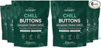 Organics Ocean Chill Buttons – Natural Ashwagandha Gummy Supplement with Organic KSM-66, Saffron & Rhodiola Rosea – Supports Relaxation, Mood, Focus & Energy - 6-Pack, 360 Count