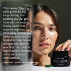 SAKARA Beauty Biome – Daily Synbiotic Supplement for Skin + Gut Health with Probiotic, Dermaval, Vitamins A, D, E, Antioxidants, Prebiotics & Enzymes – for Clear, Radiant, Hydrated Skin – 60 Capsules