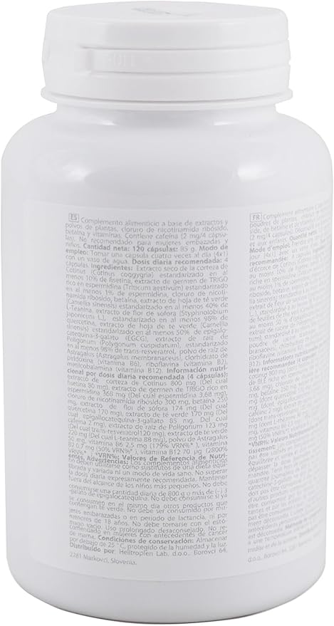 Heiltropfen Eternal Vital - Natural Ageless Vitality | 12-Compound Complex | 120 Veggie Capsules | Dietary Supplement | Third-Party Tested