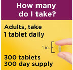 Nature Made Women's Multivitamin Tablets, 300 Count for Daily Nutritional Support