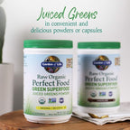 Garden of Life Super Greens Powder Smoothie & Mix, Probiotics & Digestive Enzymes, Organic Superfoods Nutrition Fruit and Vegetables for Women & Men Energy, Original, 60 Servings, (Pack of 2)