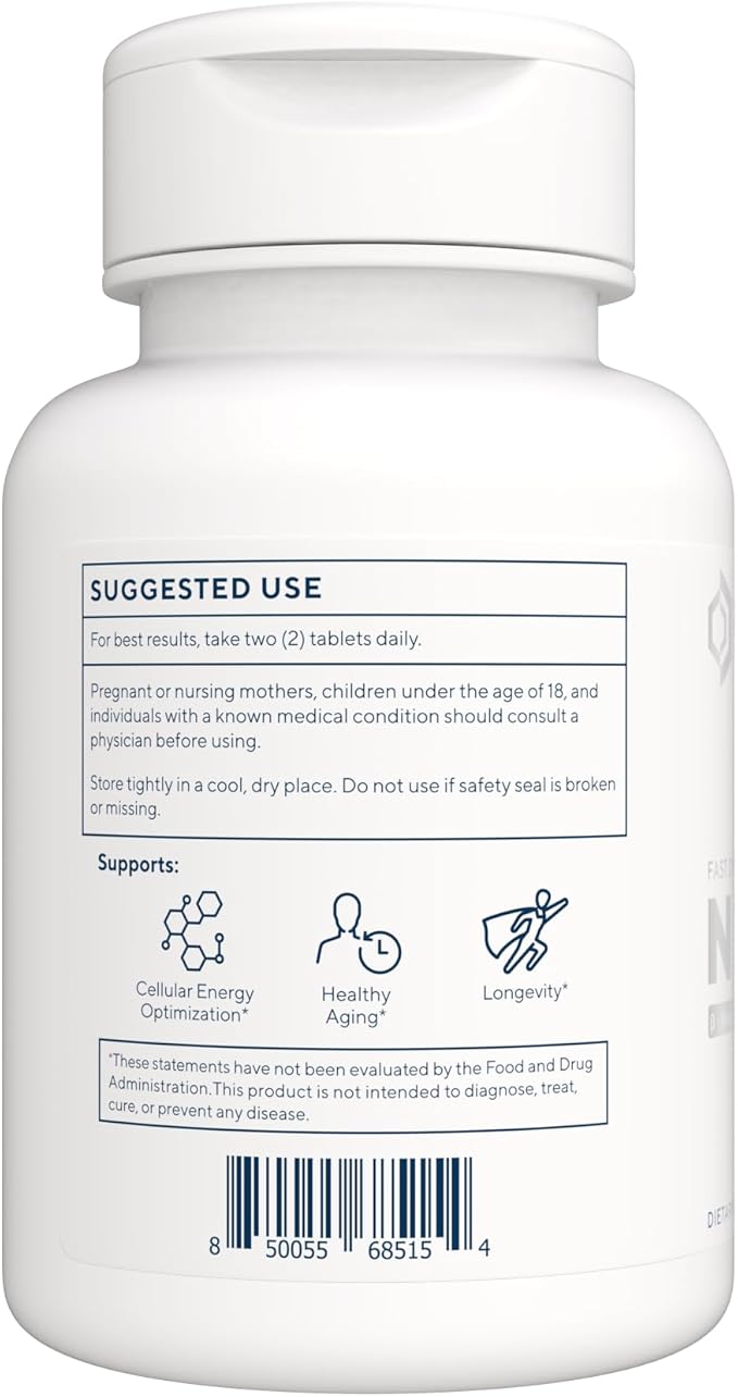 Renue By Science NMN Supplement | 240 Chewable Vegetarian Tablets - 250mg Nicotinamide Mononucleotide per Serving | Lemon Flavour - Manufactured in the USA Third-Party Tested
