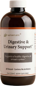 Nature's Rite Colloidal Silver Liquid, Digestive & Urinary Support, 45 ppm Silver Hydrosol for Immune Support (8 oz)