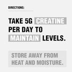 HEARTHY FOODS Creatine Monohydrate Micronized Powder 500G - 100 Servings, 5000mg Per Serving (5g) - for Men & Women Muscle Growth & Recovery - UNFLAVORED