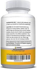 NusaPure Turmeric Curcumin 600 mg 60 Capsules Turmeric 95% Curcuminoids Dietary Supplement