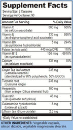 Life Enhancement Galantamind Brain Supplement for Memory and Focus - Vitamin B5 & Galantamine Supplement - Mental Clarity & Cognitive Enhancement (4mg - 180 Capsules, Galantamind Plus)