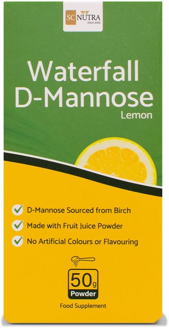 Sweet Cures 50 g Waterfall D-Mannose Lemon Powder