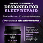 Black Forest Sleepy Hot Cocoa - Magnesium Hot Chocolate Sleepy Cocoa Sleep Powder for Adults with Melatonin & L-Theanine - Natural Sleep Drink Mix for Deep Sleep & Relaxation, Sleep Powder 22 Servings