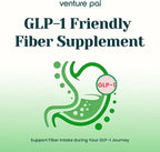 6-in-1 Daily Fiber Powder Supplement, Premium Acacia Fiber for Digestive & Gut Health, Sugar Free, GLP-1 Friendly Fiber Powder with Prebiotic, Probiotics, Collagen Peptides & Electrolytes - For Women