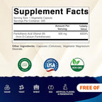 Vitamatic Pantothenic Acid (Vitamin B5) 500 mg- 200 Capsules