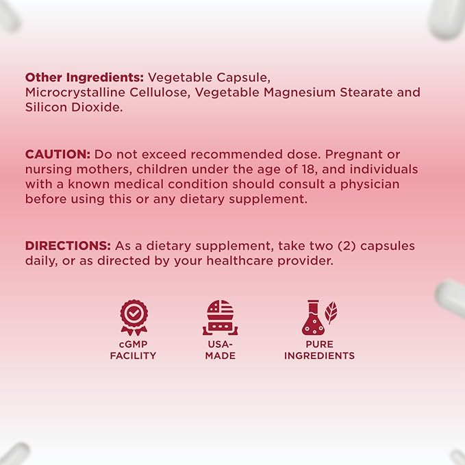 Herbal Uric Acid Support Formula - Kidney & Uric Acid Cleanse & Detox with Chanca Piedra Tart Cherry Celery Seed Bromelain & Cranberry Extract - Made in a GMP Certified Facility (90 Servings)