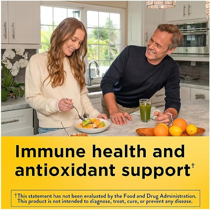 Nature Made - Extra Strength Vitamin C 1000mg, 365 Tablets, Dietary Supplement for Immune and Hydration Support Plus 2 Sugar Free White Peach Hydration Sticks