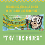 Wipala KIDS Organic Fruit Bars, Mango & Kale, Vegan, Non-GMO, Healthy Snack (12 Pack)