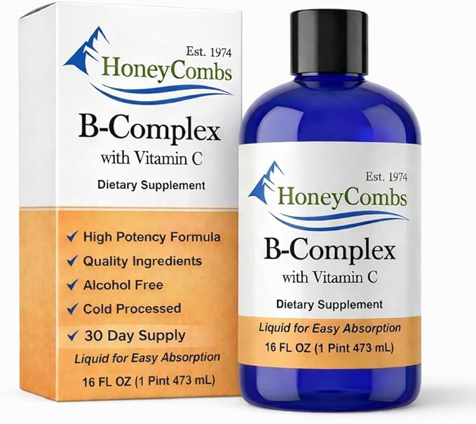 Liquid B-Complex w/ Vit-C, 16oz