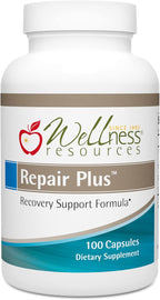 Repair Plus Featuring TurmiPure Gold Turmeric (Curcumin) with Quercetin Phytosome and Proteolytic Enzymes Bromelain and Papain for Repair, Recovery, and Tissue Health (100 Capsules)