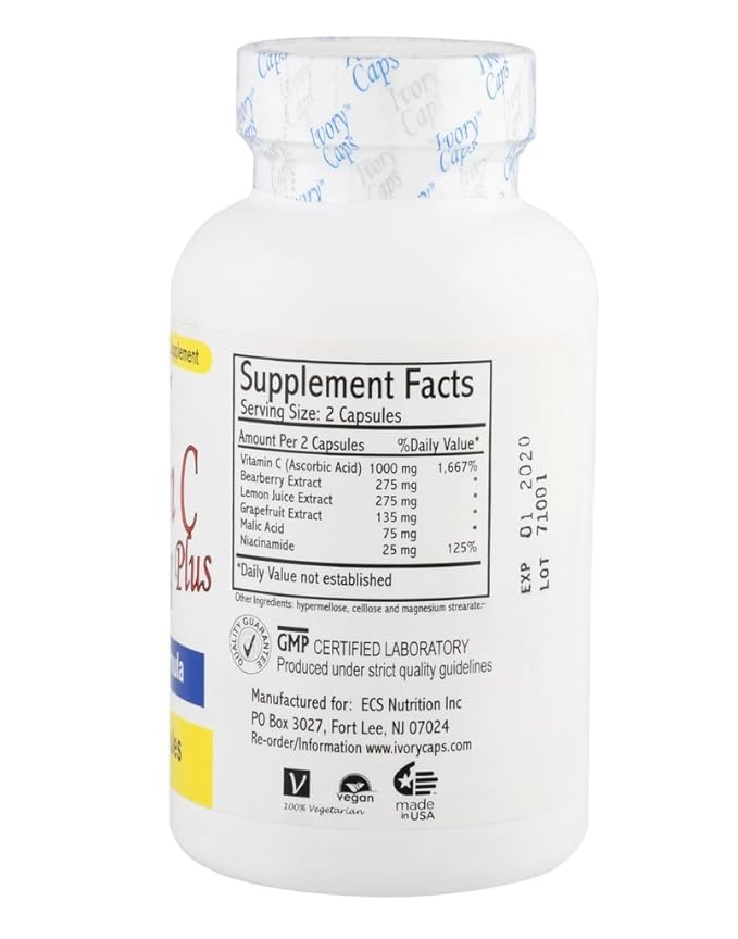 3 Pack - Ivory Caps Maximum Strength Vitamin C Brightening Plus 60 Caps