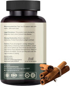 Hurbix Berberine - 1300 mg | 5 in 1 Enhanced Formula with Milk Thistle, Turmeric & Cinnamon | Premium High-Potency Formula | 60 Capsules
