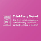 Theralogix Ovasitol Inositol Powder Packets - 90-Day Supply - Myo-Inositol & D-Chiro Inositol for Hormone Balance & Ovarian Function Support* - NSF Certified - 180 Packets