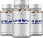 Santo Remedio Super Nopal, Exclusive Formula with Nopal, Gurmar (Gymnema Silvestre), Chromium Picolinate and Vanadyl Sulfate. 60 Capsules (30 Servings) (3)