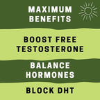 CLEAN MACHINE Cell Block 80 - Natural Vegan Testosterone Support Supplement, Estrogen, DHT & Cortisol Blocker - Prostate Health Supplement with KSM-66 Ashwagandha - 60 Veggie caps