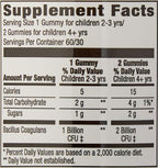 Amazon Brand - Mama Bear Vegan Probiotic, Berry, 60 Gummies, 1 Billion CFU per Gummy (Pack of 2)