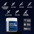 Opti + Strength & Recovery Bundle - Creatine, Triple Magnesium & rTG Omega-3 Supplement Kit | Supports Muscle Performance, Recovery & Joint Wellness* | 3-Product Active Lifestyle Pack