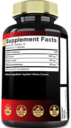 3in1 Myo-Inositol & D-Chiro Inositol Supplement with DIM - 90 Capsules - 30 Days