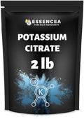 Potassium Citrate Powder 2LB by Essencea Pure Bulk Ingredients | 100% Potassium Citrate | Premium Quality Supplement (32 Ounces) [Packaging May Vary]