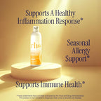 Rho Nutrition Liposomal Quercetin - Ultra High Absorption Liquid Quercetin Supplement – Seasonal and Immune Support