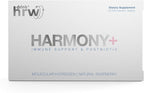 DRINK HRW Harmony+ Advanced Molecular Hydrogen Water + Immune Support: Up to 3X More Active Hydrogen, ImmunoLP20 Postbiotics, Plus VIT C, Zinc, B12 for Immune and Cellular Health (Raspberry, 30 count)