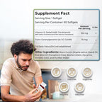 WELLNESS EXTRACT Annatto Tocotrienols 150mg with GG, Vitamin E Supplement, Tocopherol-Free, Non-GMO, Gluten Free, Antioxidant Support for Heart & Cellular Health, 60 Softgels